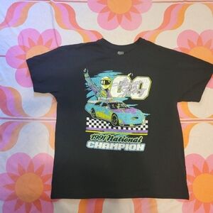Black Racing Tee